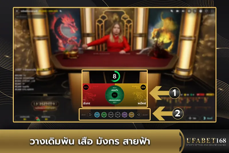 วางเดิมพันเสือมังกรสายฟ้า